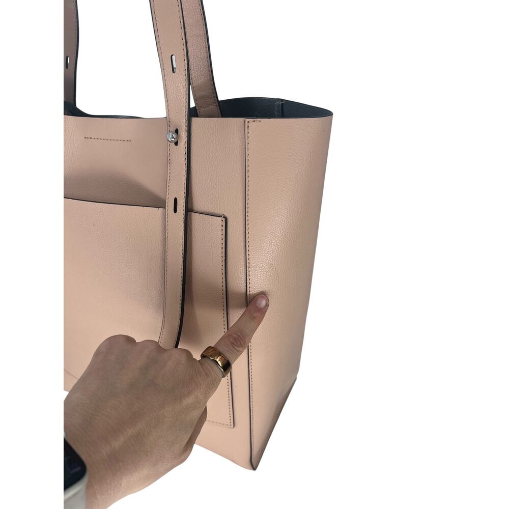 Rebecca Minkoff Stella North South Tote Blush Pink Leather - Picture 5 of 16